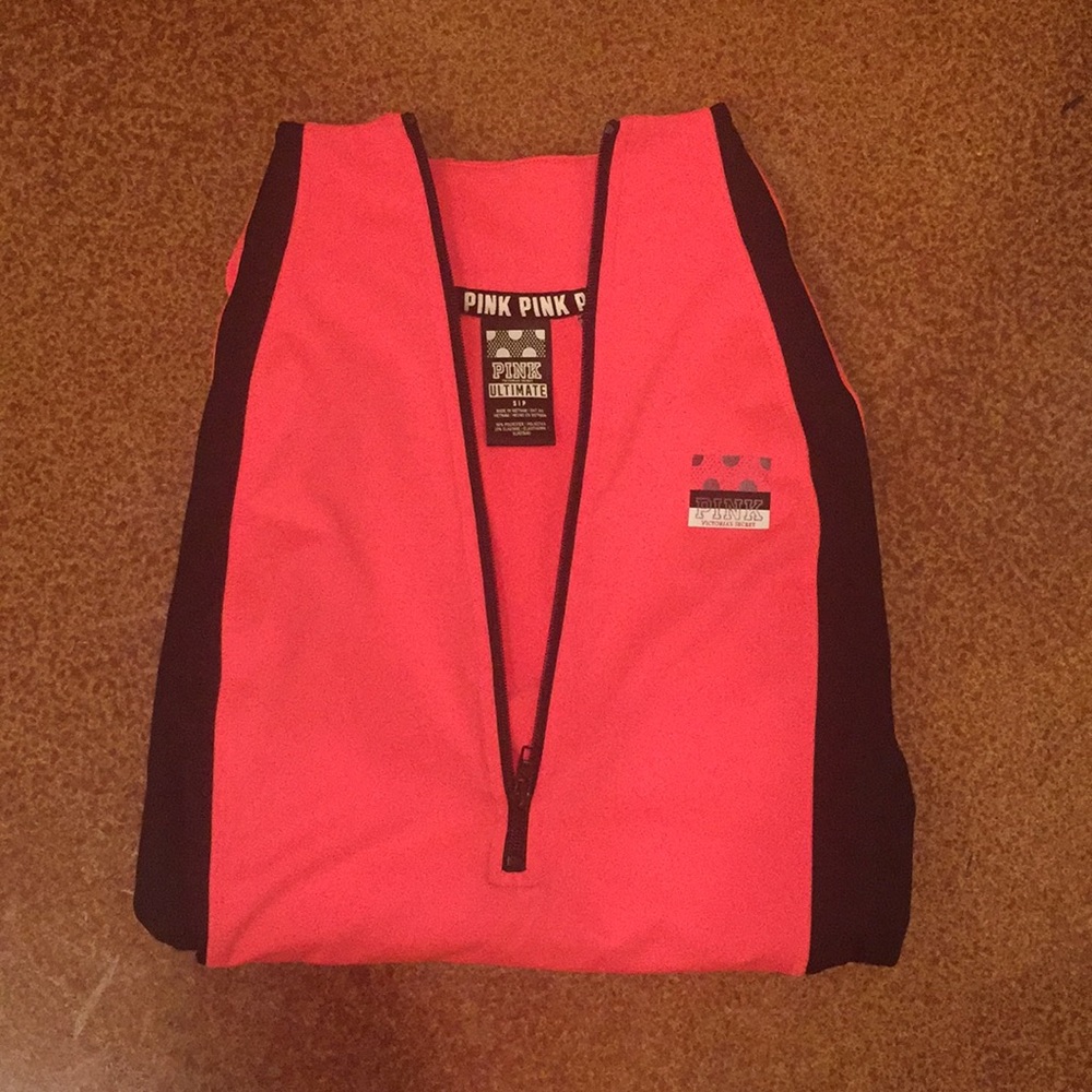 Victoria secret PINK, pink and black mid zip!